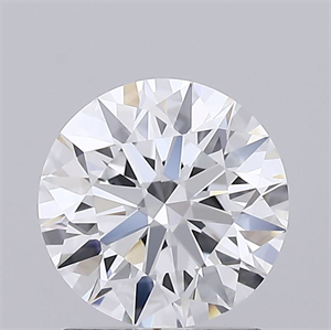 Picture of Lab Grown Diamond 1.21 Carats, Round with Ideal Cut, D Color, VVS2 Clarity and Certified by IGI