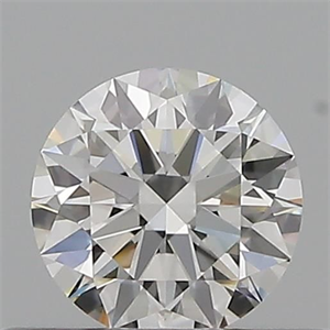 Picture of Natural Diamond 0.41 Carats, Round with Excellent Cut, G Color, IF Clarity and Certified by GIA