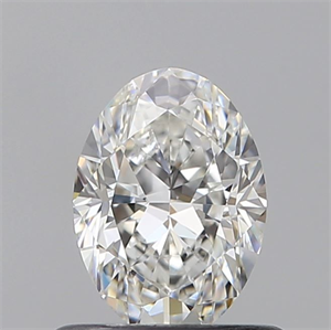 Foto Diamante Natural 0.60 quilates, Ovalado , Color F, claridad VS2 y certificado GIA de