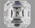 Diamante Natural 0.90 quilates, Asscher , Color F, claridad VS1 y certificado GIA