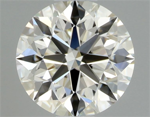 Picture of Natural Diamond 0.50 Carats, Round with Excellent Cut, I Color, VS1 Clarity and Certified by GIA