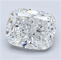 Diamante Natural 2.51 quilates, Del cojín , Color F, claridad VS1 y certificado GIA