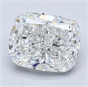 Diamante Natural 2.51 quilates, Del cojín , Color F, claridad VS1 y certificado GIA