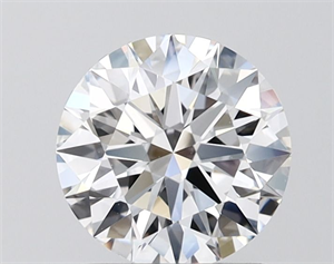 Picture of Lab Grown Diamond 1.46 Carats, Round with Ideal Cut, D Color, VVS2 Clarity and Certified by IGI