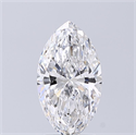 Natural Diamond 2.00 Carats, Marquise with  Cut, D Color, SI1 Clarity and Certified by GIA
