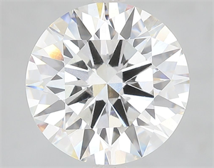 Picture of Lab Grown Diamond 5.09 Carats, Round with Ideal Cut, G Color, VVS2 Clarity and Certified by IGI