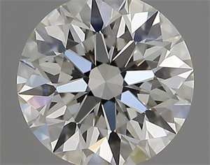 Foto Diamante Natural 0.56 quilates, Redondo , Color I, claridad VVS2 y certificado GIA de