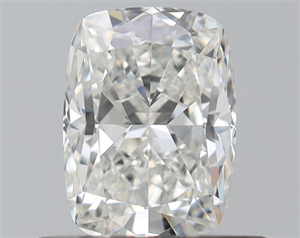 Picture of Natural Diamond 0.53 Carats, Cushion with  Cut, H Color, VVS1 Clarity and Certified by GIA