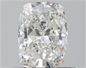 Natural Diamond 0.53 Carats, Cushion with  Cut, H Color, VVS1 Clarity and Certified by GIA