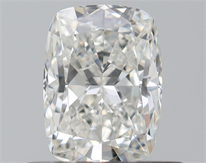 Picture of Natural Diamond 0.53 Carats, Cushion with  Cut, H Color, VVS1 Clarity and Certified by GIA