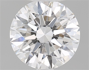 Foto Diamante Natural 0.46 quilates, Redondo , Color D, claridad VVS2 y certificado GIA de