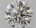 Diamante Natural 0.57 quilates, Redondo , Color G, claridad VVS1 y certificado GIA