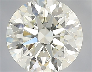 Picture of Natural Diamond 0.71 Carats, Round with Excellent Cut, J Color, VVS2 Clarity and Certified by IGI