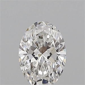 Picture of Natural Diamond 0.50 Carats, Oval with  Cut, E Color, VVS2 Clarity and Certified by GIA