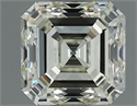 Natural Diamond 1.00 Carats, Asscher with  Cut, K Color, VVS1 Clarity and Certified by IGI