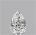 Diamante Natural 0.50 quilates, De pera , Color D, claridad VS1 y certificado GIA