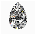 Diamante Natural 0.46 quilates, De pera , Color G, claridad VVS2 y certificado GIA