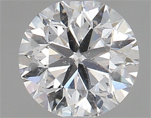 Picture of Natural Diamond 0.70 Carats, Round with Very Good Cut, D Color, SI2 Clarity and Certified by GIA
