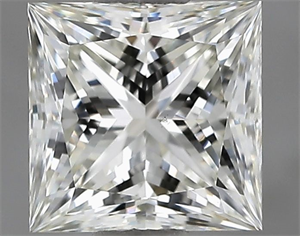 Foto Diamante Natural 1.10 quilates, Princesa , Color I, claridad VS2 y certificado IGI de