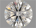 Diamante Natural 0.71 quilates, Redondo , Color H, claridad VVS2 y certificado GIA