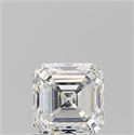 Diamante Natural 1.01 quilates, Asscher , Color H, claridad VS2 y certificado GIA