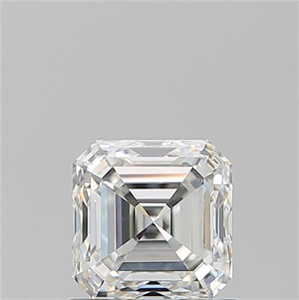 Picture of Natural Diamond 1.01 Carats, Asscher with  Cut, H Color, VS2 Clarity and Certified by GIA