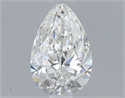 Diamante Natural 0.50 quilates, De pera , Color F, claridad VVS2 y certificado GIA