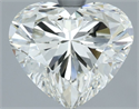 Natural Diamond 3.03 Carats, Heart with  Cut, I Color, VS2 Clarity and Certified by IGI