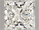 Diamante Natural 3.03 quilates, Princesa , Color K, claridad VVS1 y certificado GIA