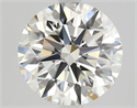 Natural Diamond 1.50 Carats, Round with Excellent Cut, I Color, VS2 Clarity and Certified by GIA