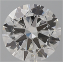 Lab Grown Diamond 4.50 Carats, Round with Excellent Cut, E Color, VS1 Clarity and Certified by IGI