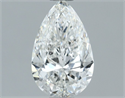 Diamante Natural 0.80 quilates, De pera , Color F, claridad SI2 y certificado GIA