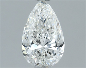 Foto Diamante Natural 0.80 quilates, De pera , Color F, claridad SI2 y certificado GIA de