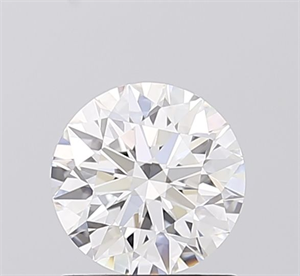 Picture of Lab Grown Diamond 1.06 Carats, Round with Ideal Cut, D Color, VVS1 Clarity and Certified by IGI