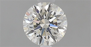 Picture of Natural Diamond 0.55 Carats, Round with Excellent Cut, I Color, SI1 Clarity and Certified by GIA
