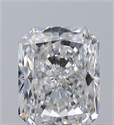 Natural Diamond 0.35 Carats, Radiant with  Cut, F Color, VVS1 Clarity and Certified by GIA