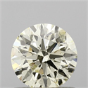 Natural Diamond 0.70 Carats, Round with Excellent Cut, M Color, I1 Clarity and Certified by IGI