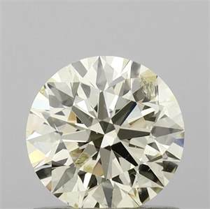 Picture of Natural Diamond 0.70 Carats, Round with Excellent Cut, M Color, I1 Clarity and Certified by IGI