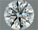 Natural Diamond 1.04 Carats, Round with Excellent Cut, I Color, VVS1 Clarity and Certified by IGI