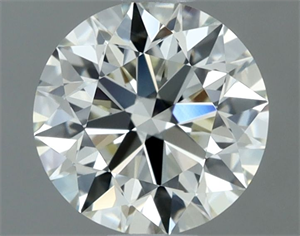Picture of Natural Diamond 1.04 Carats, Round with Excellent Cut, I Color, VVS1 Clarity and Certified by IGI