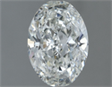 Natural Diamond 0.90 Carats, Oval with  Cut, G Color, VS1 Clarity and Certified by GIA
