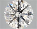 Lab Grown Diamond 8.03 Carats, Round with Ideal Cut, G Color, VS1 Clarity and Certified by IGI
