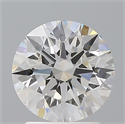 Del inventario de diamantes de laboratorio, 2.01 quilates, Redondo , Color E, claridad VVS2 y certificado IGI
