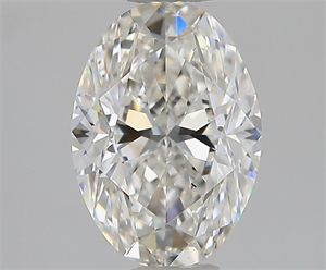 Foto Diamante Natural 1.20 quilates, Ovalado , Color G, claridad VS2 y certificado GIA de