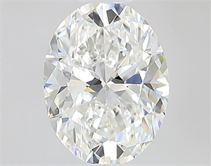Picture of Natural Diamond 0.70 Carats, Oval with  Cut, F Color, VVS2 Clarity and Certified by GIA