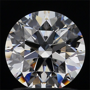 Foto Diamante Natural 1.28 quilates, Redondo , Color D, claridad VVS1 y certificado GIA de