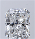 Diamante Natural 0.51 quilates, Radiante , Color E, claridad VVS2 y certificado GIA