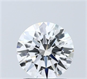 Del inventario de diamantes de laboratorio, 1.55 quilates, Redondo , Color D, claridad VVS2 y certificado IGI