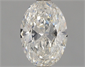 Natural Diamond 0.71 Carats, Oval with  Cut, G Color, SI1 Clarity and Certified by GIA