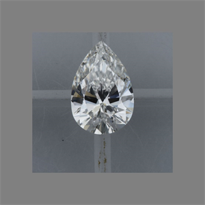 Picture of Natural Diamond 0.42 Carats, Pear with  Cut, E Color, VS1 Clarity and Certified by GIA